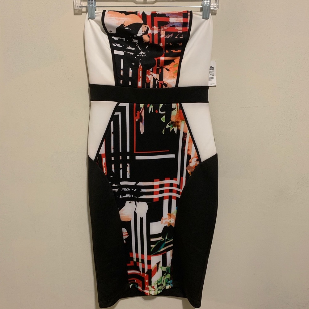 Charlotte Russe bodycon strapless dress